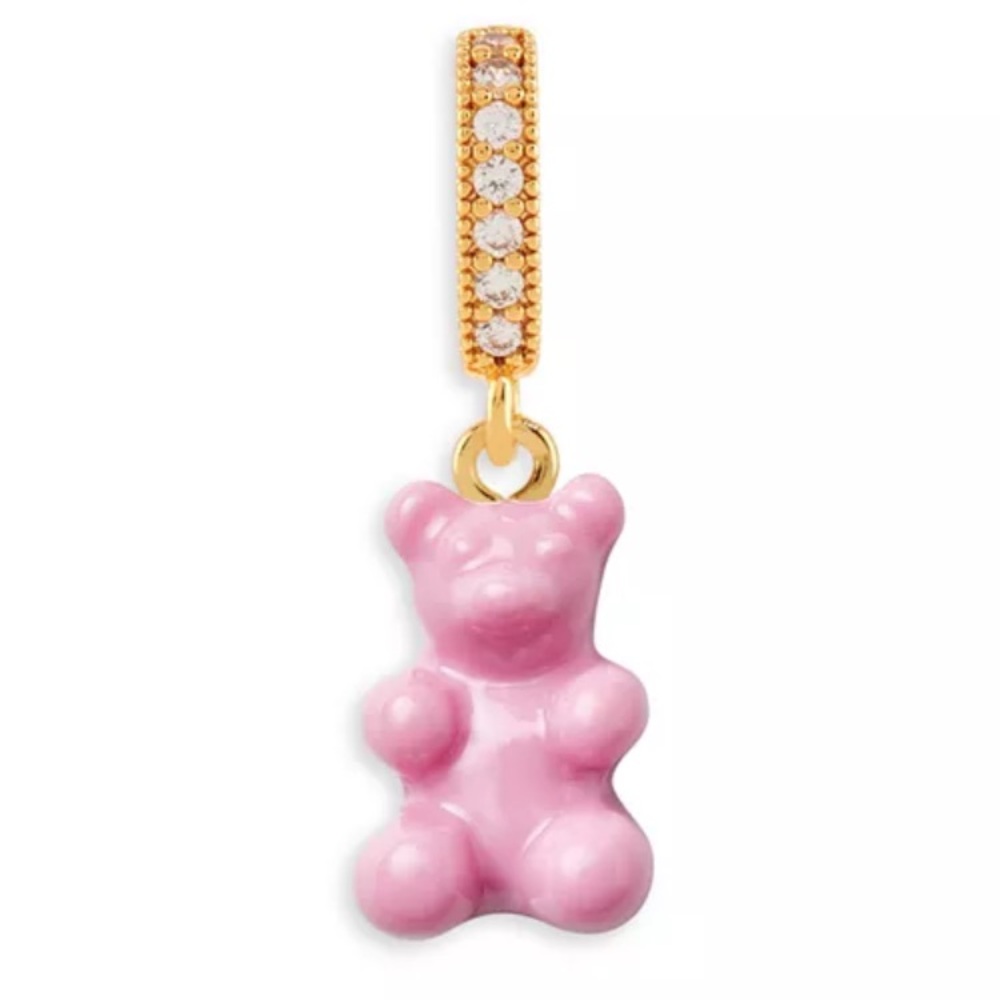 Gummy Bear Charm - 18k gold - color in Candy - NWT